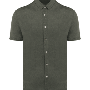 Men's Linen Short-sleeved Shirt, miniatyr 2